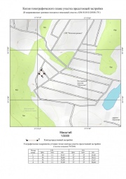 Копия топографического плана участка предстоящей застройки Топографическая съемка в Бокситогорске